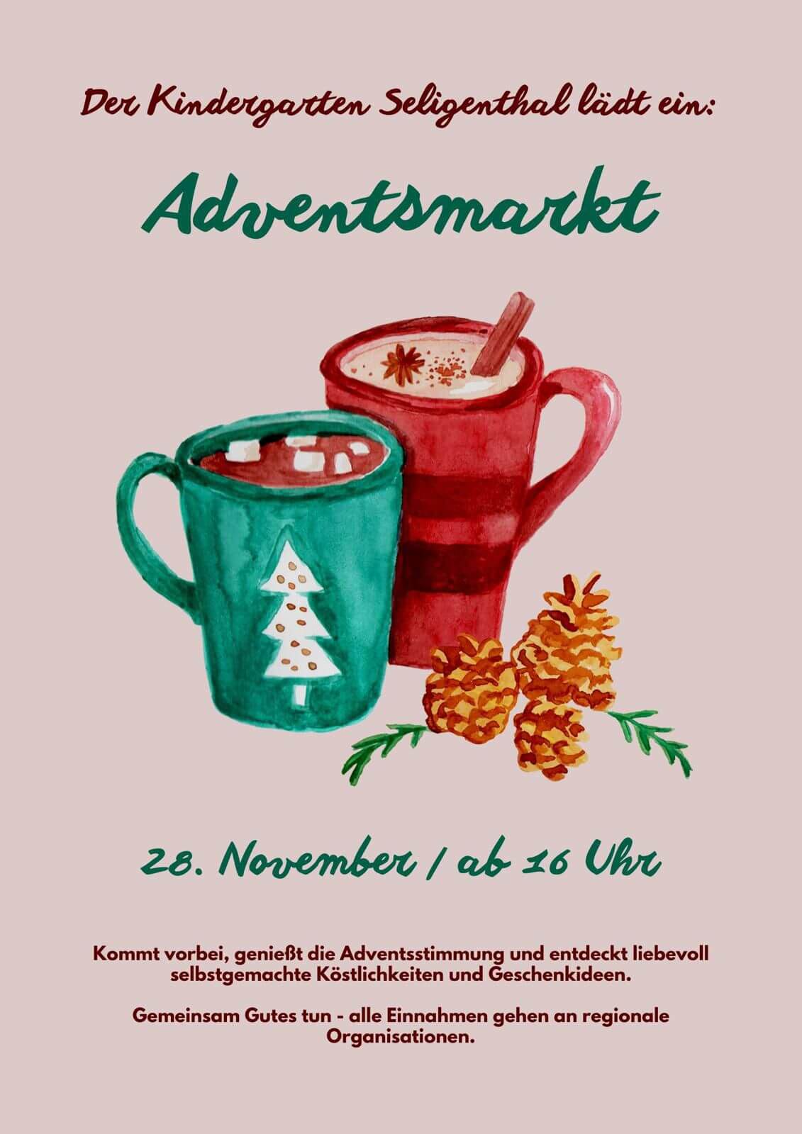 Adventsmarkt im Kindergarten
